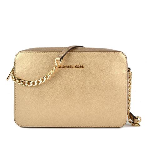 michael kors handbags gold chain|Michael Kors extension crossbody chain.